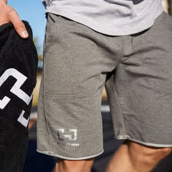 

New Fashion Men Sporting Beaching Shorts Trousers Bodybuilding Sweatpants Fitness Short Jogger Casual Men big size Shorts