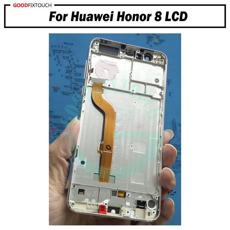 for huawei honor 8 LCD With frame 02