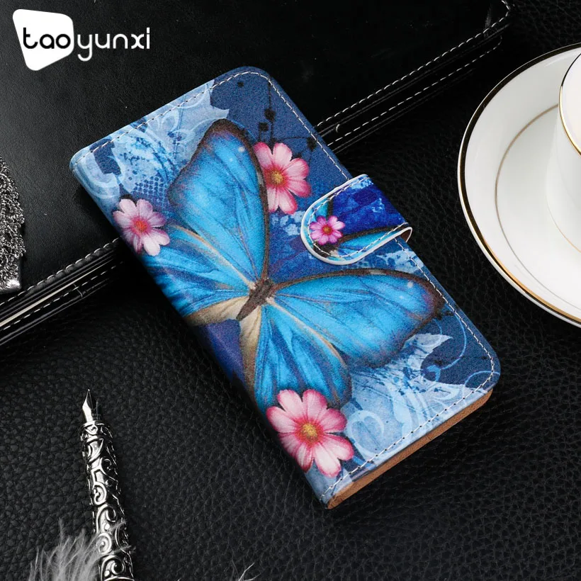 

TAOYUNXI PU leather Case For Blackview A7 Pro Case Flip Wallet DIY Cases For Blackview A7 Cover Coque Flower A7Pro 5.0 inch