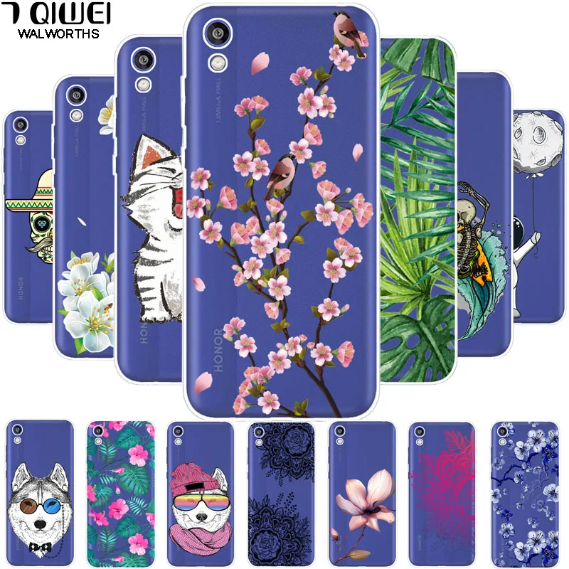 

J For Huawei Honor 8S Case KSE-LX9 Honor8S Cover Soft Silicone Phone Case for Huawei Y5 2019 Case Y 5 2019 Transparent KSE LX9