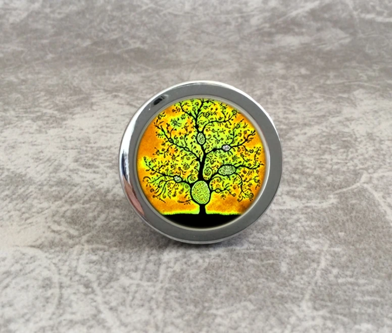 

Art Tree Unique Cupboard Knobs / Handmade Drawer Handles Dresser Pulls Handles / Cabinet Knobs Kitchen Hardware
