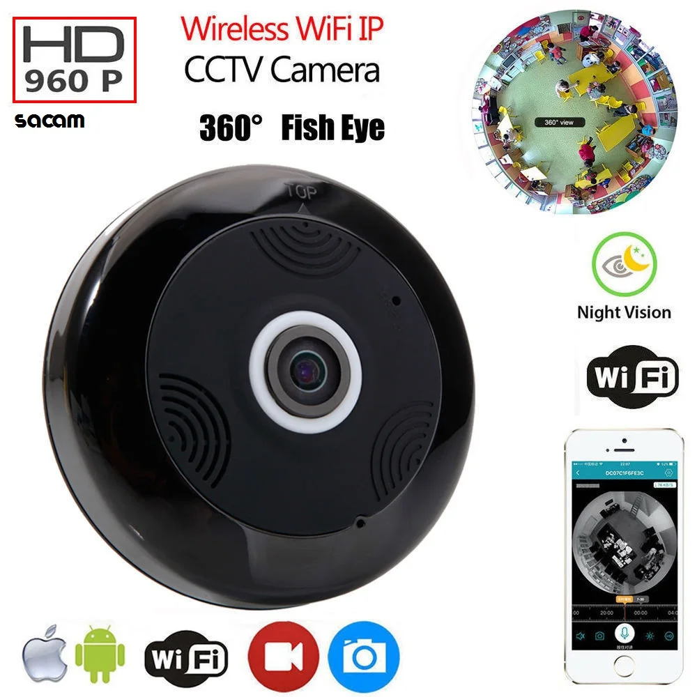 fisheye home security camera