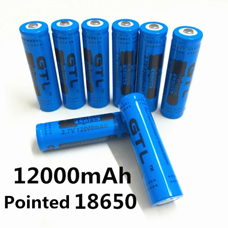 100% новый Оригинальный NCR18650B 3 7 V12000 мАч 18650 литиевая аккумуляторная батарея