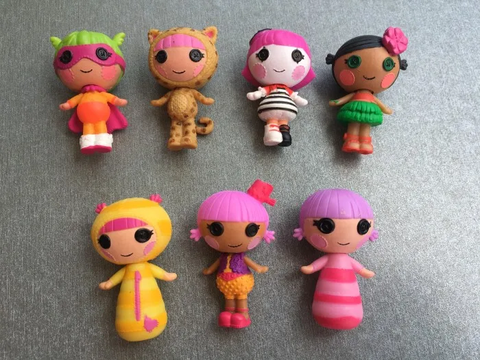 Мини куклы Lalaloopsy 4 см аксессуары для девочек игрушки фигурки игрового домика