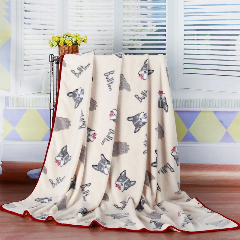 

Flannel Blanket Large Cartoon Blanket Summer Cool Blanket Was Nap Air Conditioning Cover Blanket