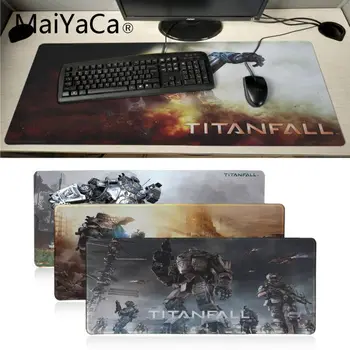 

MaiYaCa Titanfall Wallpaper Rubber Mouse Durable Desktop Mousepad anime Rubber PC Computer Gaming mousepad for cs go lol gamer