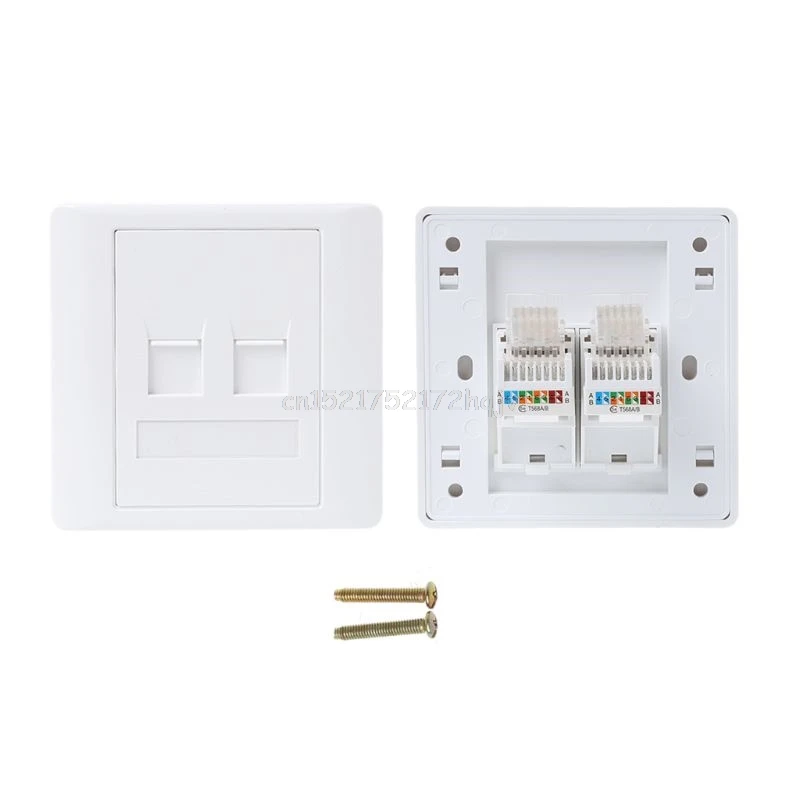86 Тип компьютерная розетка Панель CAT5E сетевой модуль RJ45 кабель Интерфейс Outlet F22 19 челнока