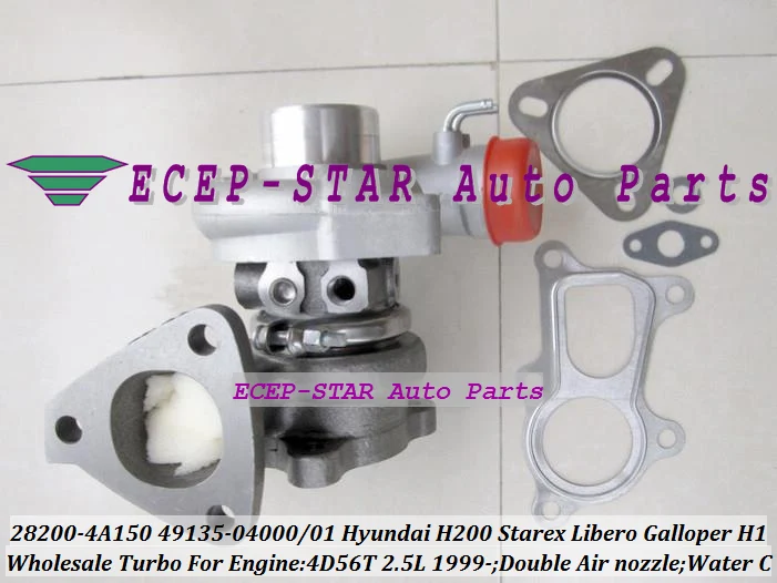 TF035 28200-4A150 28200 4A150 49135-04000 49135-04001 Turbo For HYUNDAI H200 Starex Libero Galloper II H1 4D56T 2.5L 1999- (5)