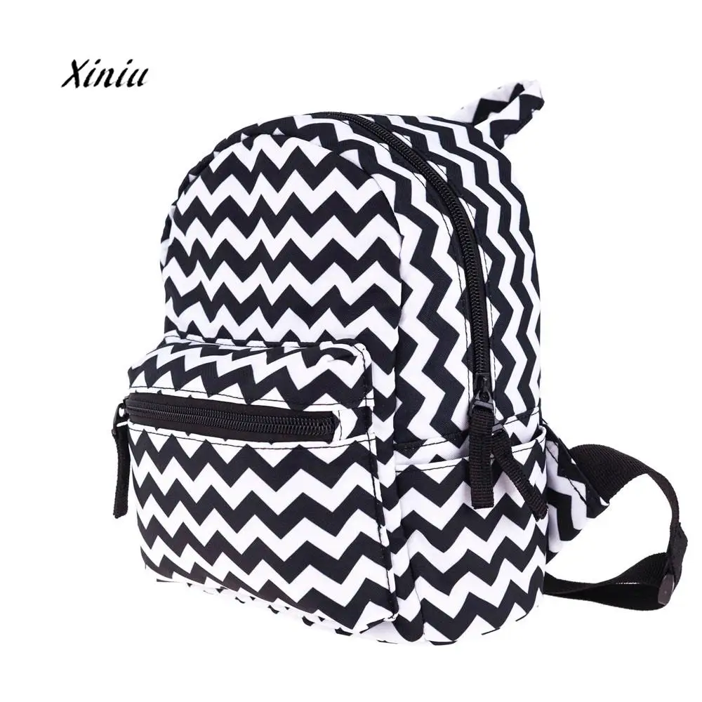 Child Unisex Backpacks Supply Boys Fashion Printing Rucksack Mini