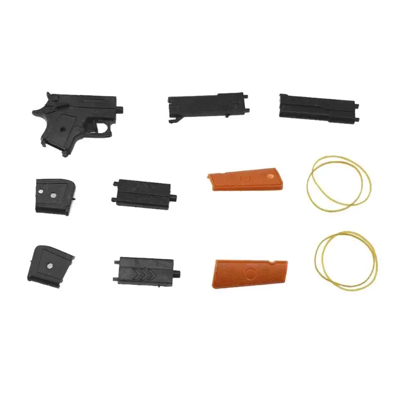 Buy Plastic Assembly Rubber Band Gun Shooter Shooting