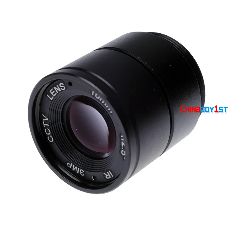 Объектив CS 5 шт. 3 Мп 4 мм 6 8 12 16 1/2 дюймов F1.4 Fixed IR 0 для ИК камеры видеонаблюдения
