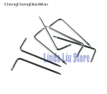 

ChengChengDianWan T6 T8 L Key Screwdriver Mod Kits T8 with hole Security Torx Screwdriver for Xbox360 Xbox One Controller 100pcs