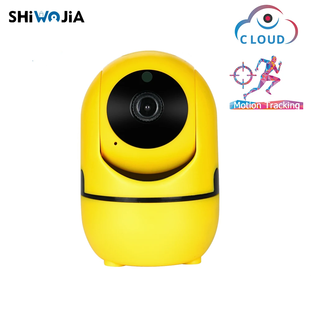 SHIWOJIA облако Беспроводной IP камера 720 P 1080 AI автоматическое отслеживание охранных