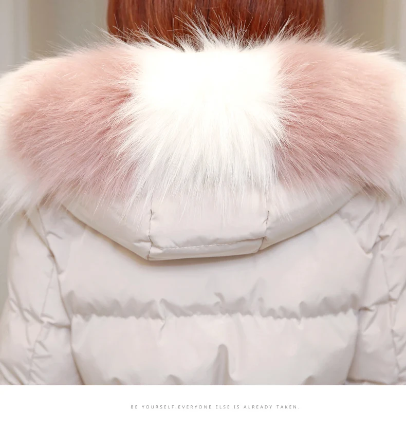 KMETRAM зимняя куртка женская одежда корейская парка женское длинное пальто с большим меховым воротником Женская Куртка парка Casaco Feminino Y3252