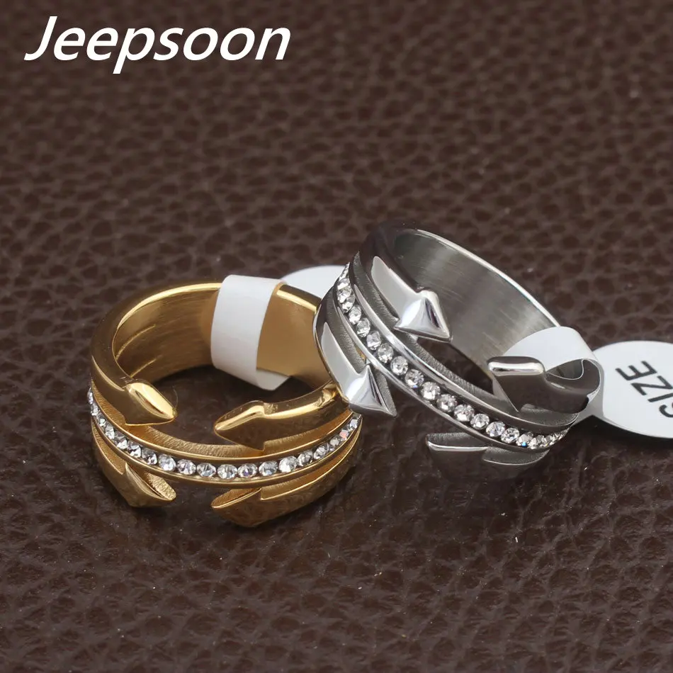 

Wholesale Newest Fashion Jewelry Stainless Steel Jewelry Silver Color And Gold Color 11MM Rings For Women Gift RBJFBJBD