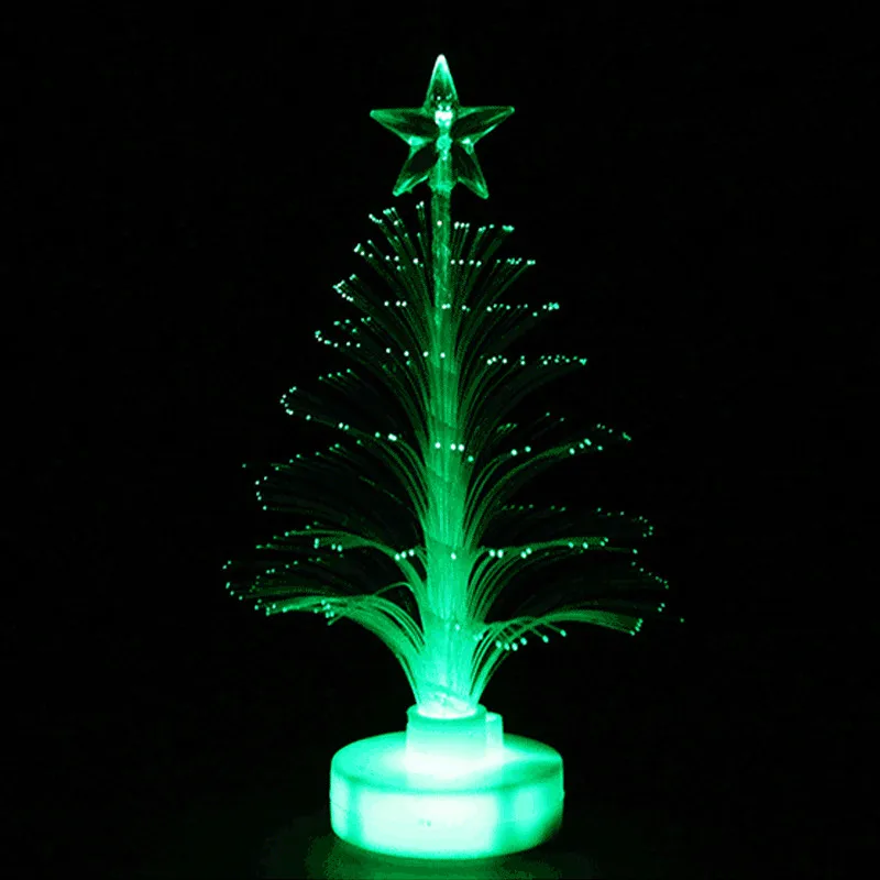 New year Christmas LED Color Changing Mini Christmas Tree Home Table