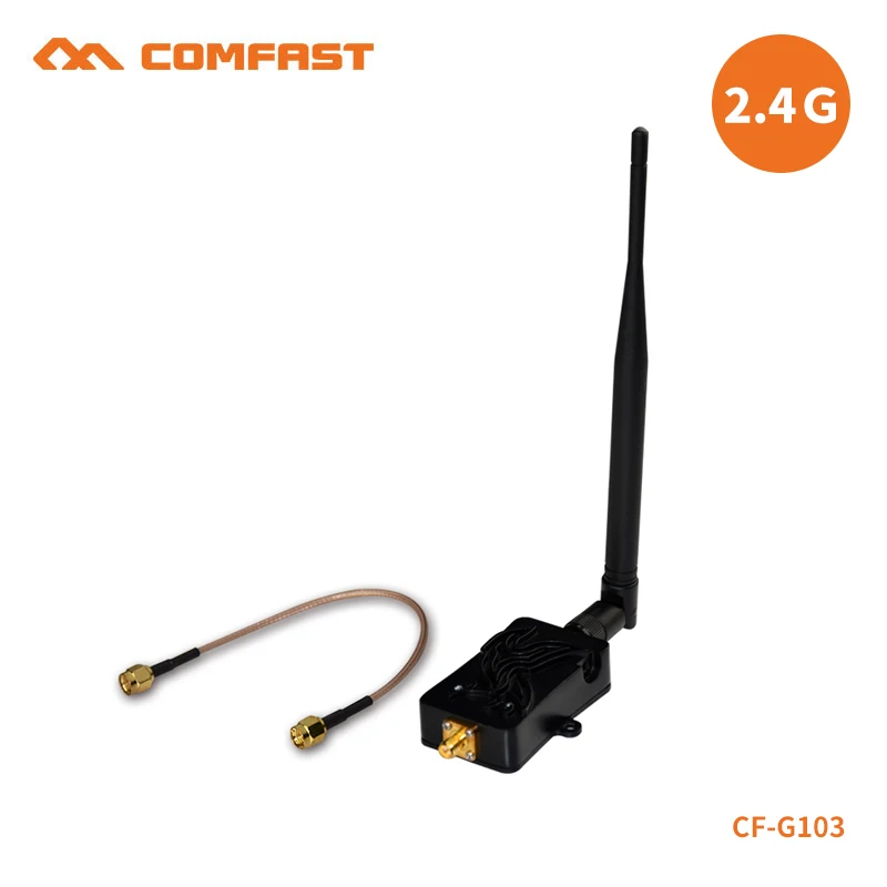 

2pcs 2.4Ghz 4W 4000mW 802.11n Wireless Wifi Signal Booster Repeater Broadband Amplifiers power range for Wireless WIFI Router