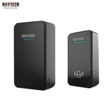 Беспроводной дверной звонок DAYTECH, комплект, дверной звонок, мелодия, колокольчик, домашний, добро пожаловать, светодиодный, водонепроницаемый, умный дверной звонок, длинный рабочий диапазон