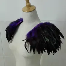 Ручной работы Coque перо плечо погоны# FSP16006P