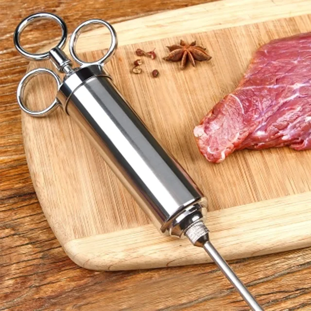 Marinade syringe 60ml Marinade Injector 304 food grade stainless steel