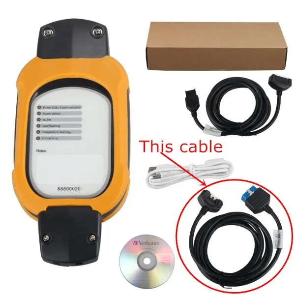 

Diagauto Promotion OBD cable for VCADS 88890180 (88890020 + Blue Protection)