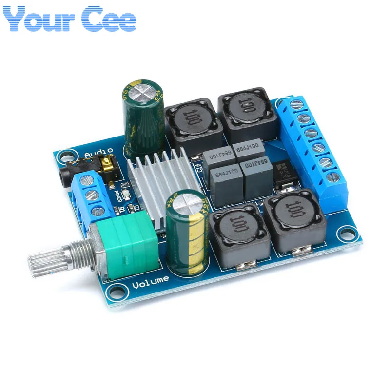 

TPA3116D2 2x50W Digital Power Audio Amplifier Board Module 4.5V To 27V Volume Control Dual Channel Stereo