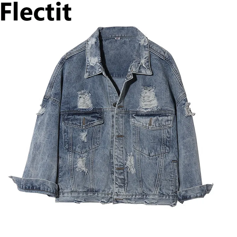 grunge jean jacket