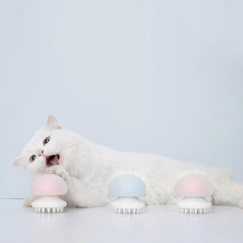 Массажер для Медузы Xiaomi Mijia Furrytail расческа питомцев с отрицательными ионами