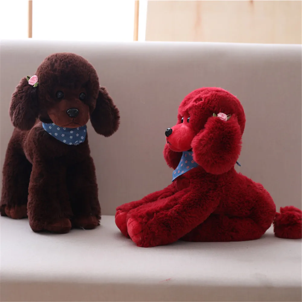 Fancytrader Pop Plush Anime Poodle Toys Kids Gift Soft Stuffed Cuddly Animals Dogs Doll 40cm 16inch9
