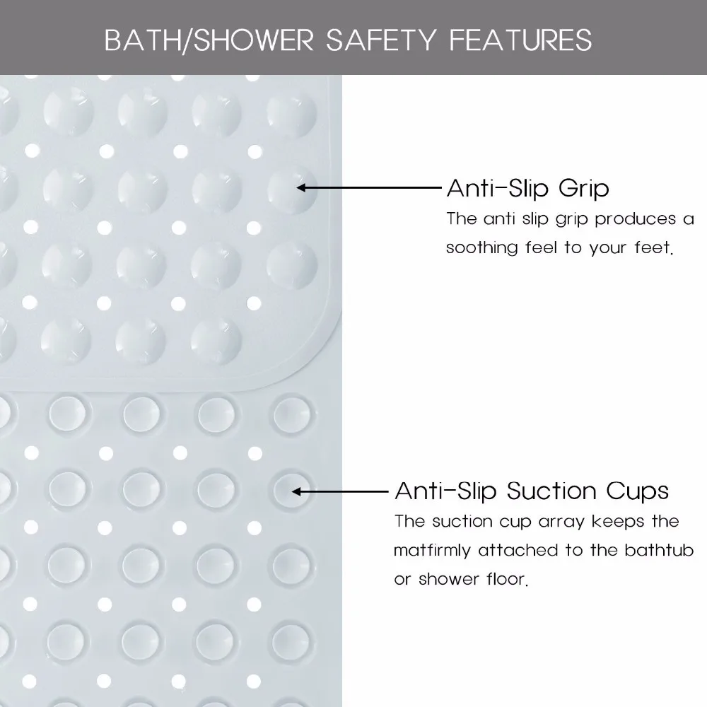 PVC Non Slip Shower Bath mats