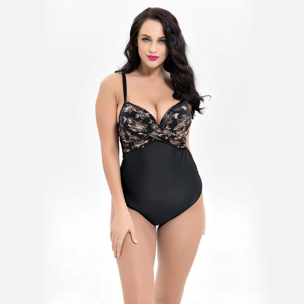 

Youthreadyv Around 2019 Swimming Plus size Women Swimwear One Piece Swimsuit Female Bather Bathing Suit Women Swim V777