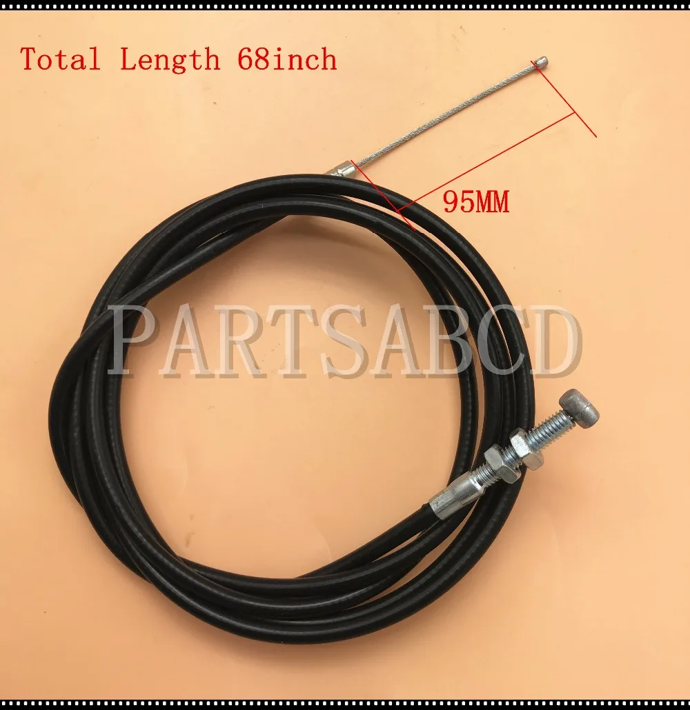 180cm throttle cable for 150cc/200cc 4-stroke Go Kart Buggy Throttle cable 