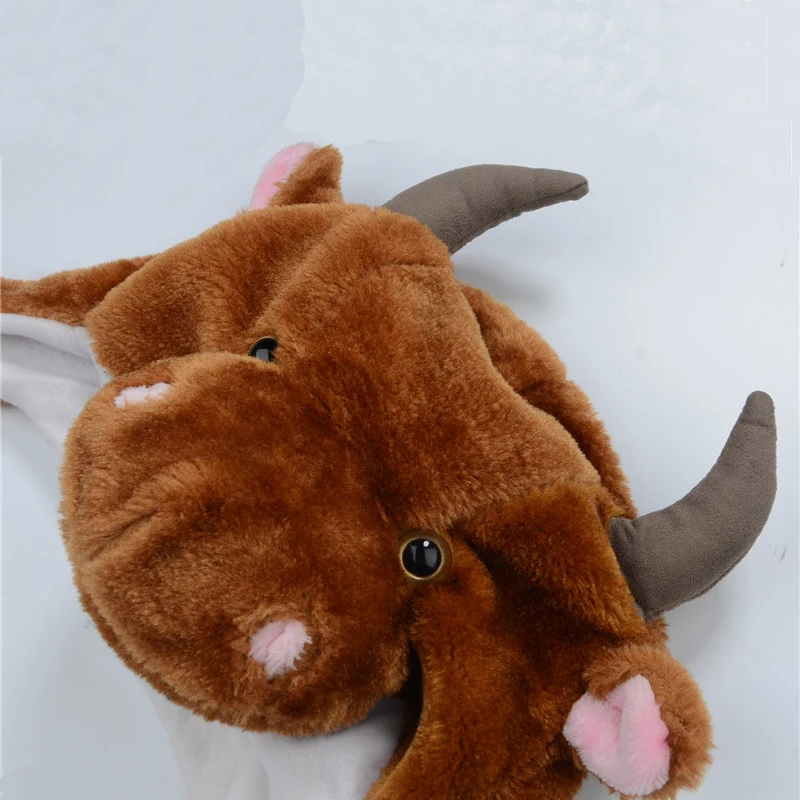 brown cow plush