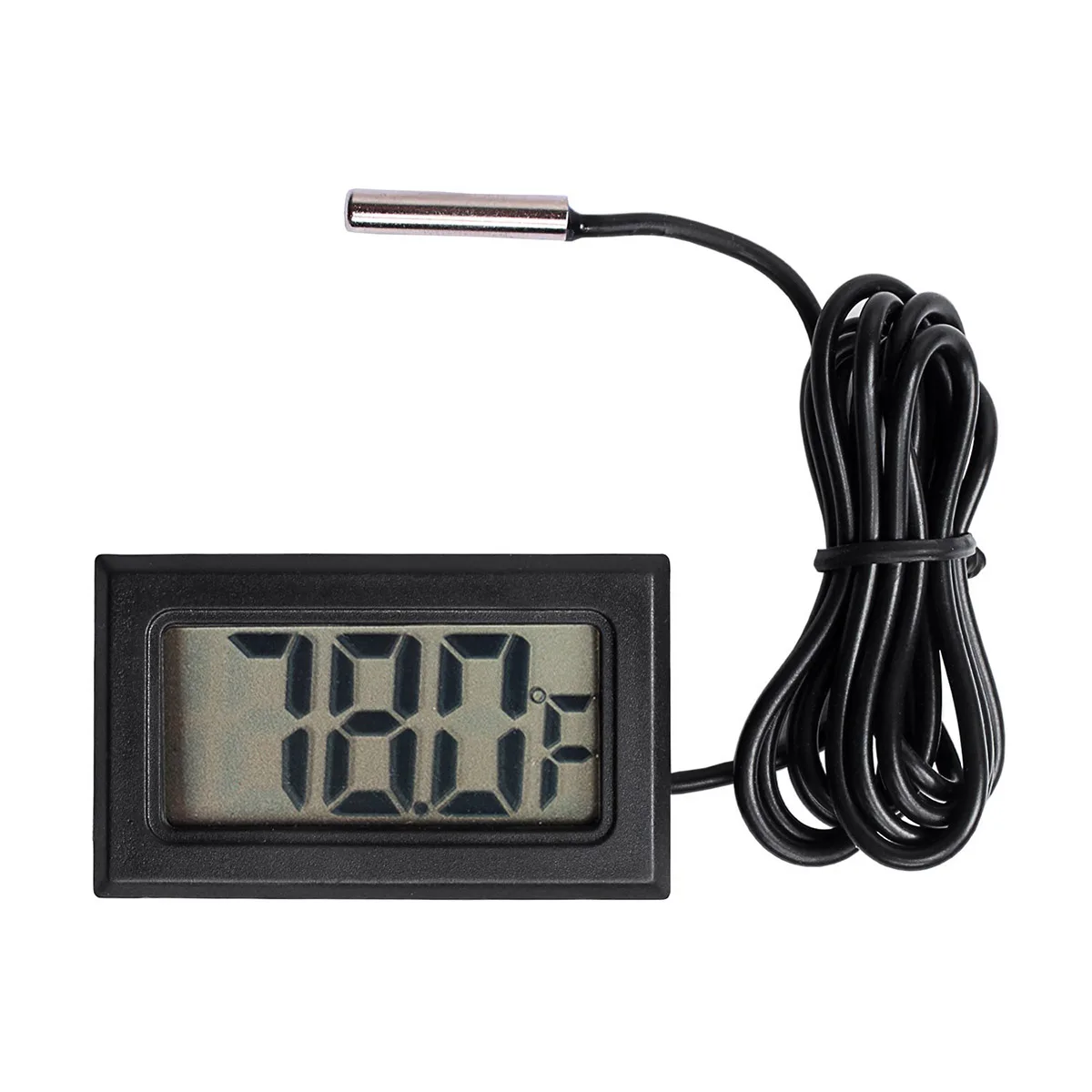 

Mini LCD Digital Thermometer Hygrometer Temperature Humidity Meter Gauge Instruments Cable Indoor Convenient Temperature Sensor