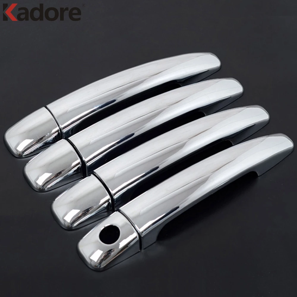 

For Peugeot 408 Sedan ABS Chrome Auto Exterior Door Handle Catch Cover Trim Sticker Car Styling Accessories 8pcs/set