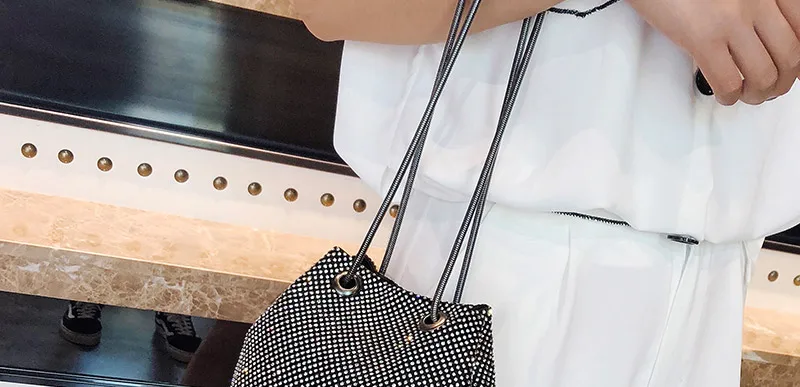 women messenger bag small bucket bag_17