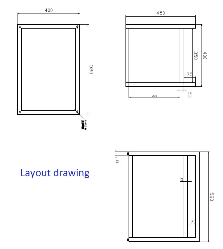 Layout drawing