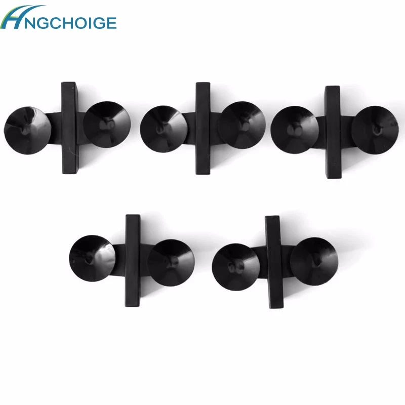 Aquarium Accessories 5pcs Plastic Divider Sheet Holder Suction Cup for Aquarium Fish Tank