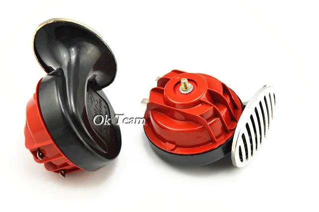 Auto Car Electronic Snail Siren Horn Alarm Buzzer Speaker