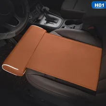 Универсальная автомобильная новая подушка для сиденья, подушка для поддержки ног, подушка для поддержки ног, удлиненная подушка для автомобильного сиденья, Кожаная подушка для ног, наколенник