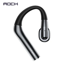 ROCK Bluetooth V5.0 наушники беспроводные наушники для мобильных телефонов крюк дизайн один наушник-таблетка системы беспроводной голосовой связи с микрофоном для вождения