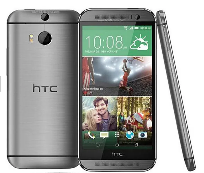 Htc One M8 разблокированный Android 6,0 смартфон GSM 3g 4G четырехъядерный ОЗУ 2 ГБ 32 ГБ мобильный телефон безопасная ОС Серый Серебряный Синий Розовый Красный