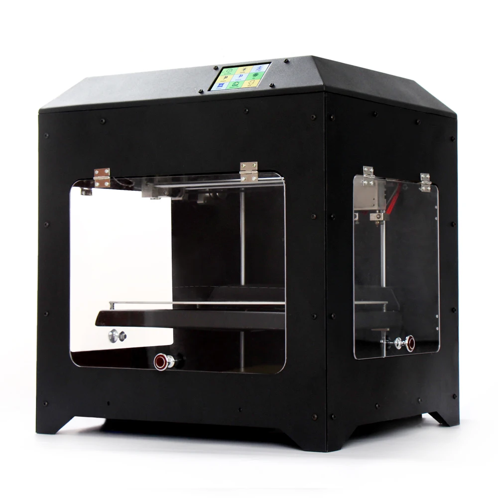 2017 Newest Defensor 3D Printer High Quality impressora 3d Dual color extruder with Free Filaments 1set