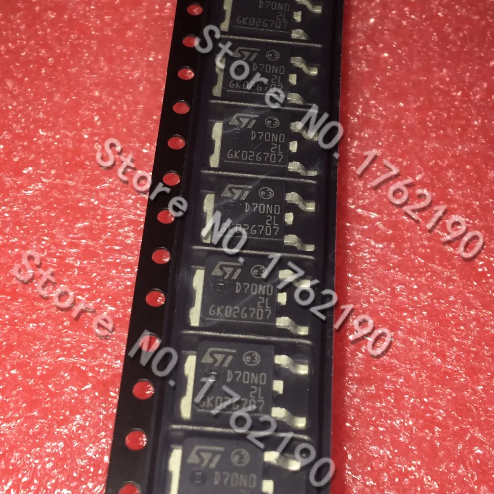 10 шт./лот D70N02L STD70N02L TO-252 патч полевая трубка с гарантией качества пятен |