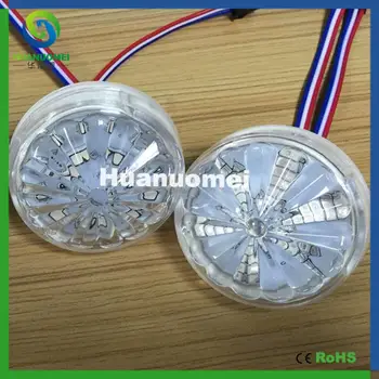 

Transparent Flower Cover Smart UCS1903 24V 60mm 36leds pixel 3528 smd led module light digital full color rgb waterproof modules