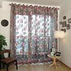 Luxury Jacquard Sheer Curtains for Living Room The Bedroom Kitchen Tulle for Windows Voile Yarn Curtains Panel Window Treatments ► Photo 2/6