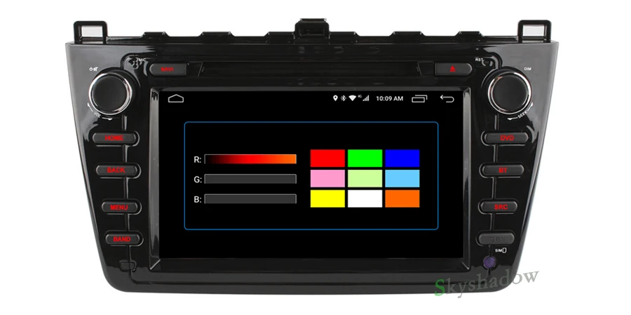 Excellent C500 8 Core+2GB RAM+4G SIM LTE Android 6.0 Car DVD Player For MAZDA 6 Ruiyi Ultra GPS WIFI Bluetooth RDS Radio TPMS DAB+ OBD2 14