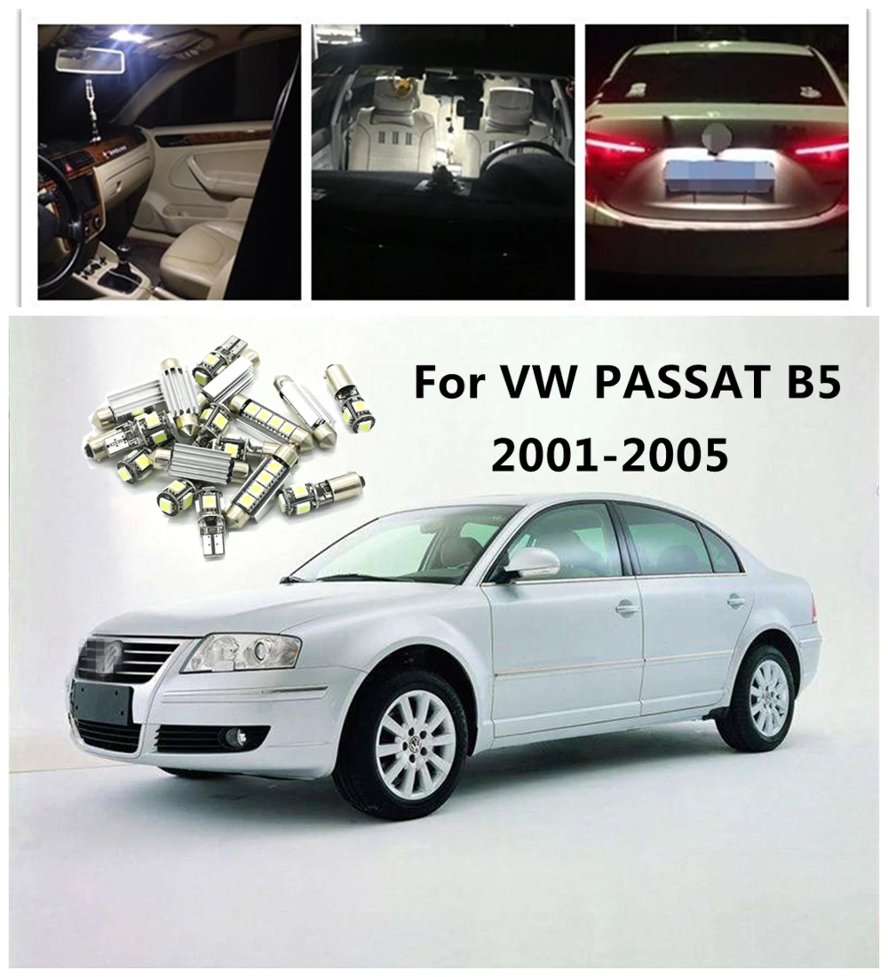 JGAUT 10 шт. для PASSAT B5 2005 2001 купольные огни белый красный синий автомобиль светодио