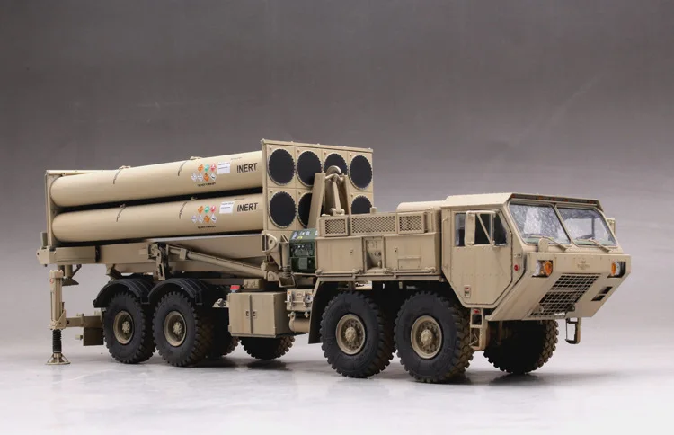 1/35 терминал высокогорная зона обороны(THAAD) Военная сборка оборонная система транспортные средства грузовик 01054