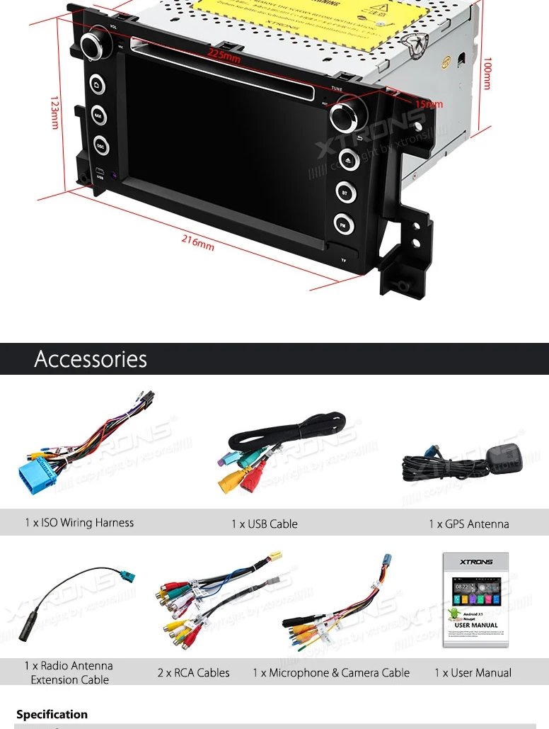 Top 7" Quad-Core Android 7.1 Nougat OS Car DVD for Suzuki Grand Vitara 2005-2013 with 2GB RAM 16GB ROM & Multi-Window View Support 21